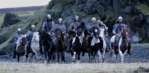 Vikings-on-horses - Gerard Butler as Beowulf - www.wrathofgods.com